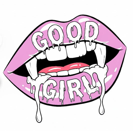 Cursed kisses vinyl sticker-6 different designs