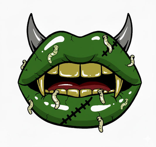 The Zombies kiss enamel pin- Preorder